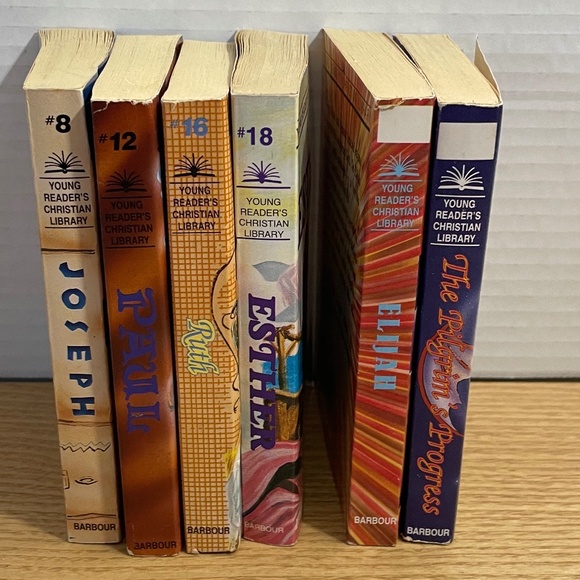 6 Young Reader’s Christian Library Book Illustrated Classics Homeschool Biblical - Picture 2 of 9